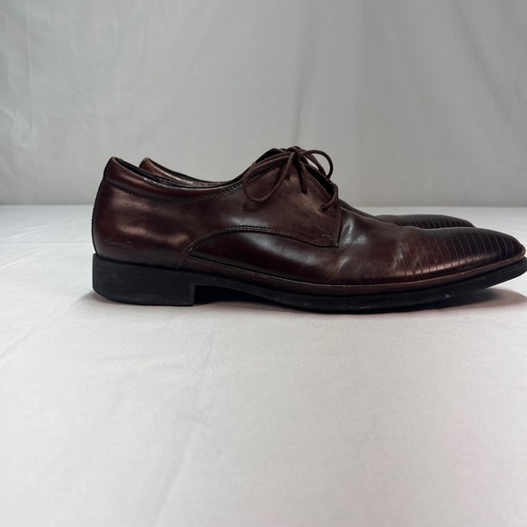 Kenneth Cole New York-‎ Set Your Clock Brown Leather - Picture 5 of 12